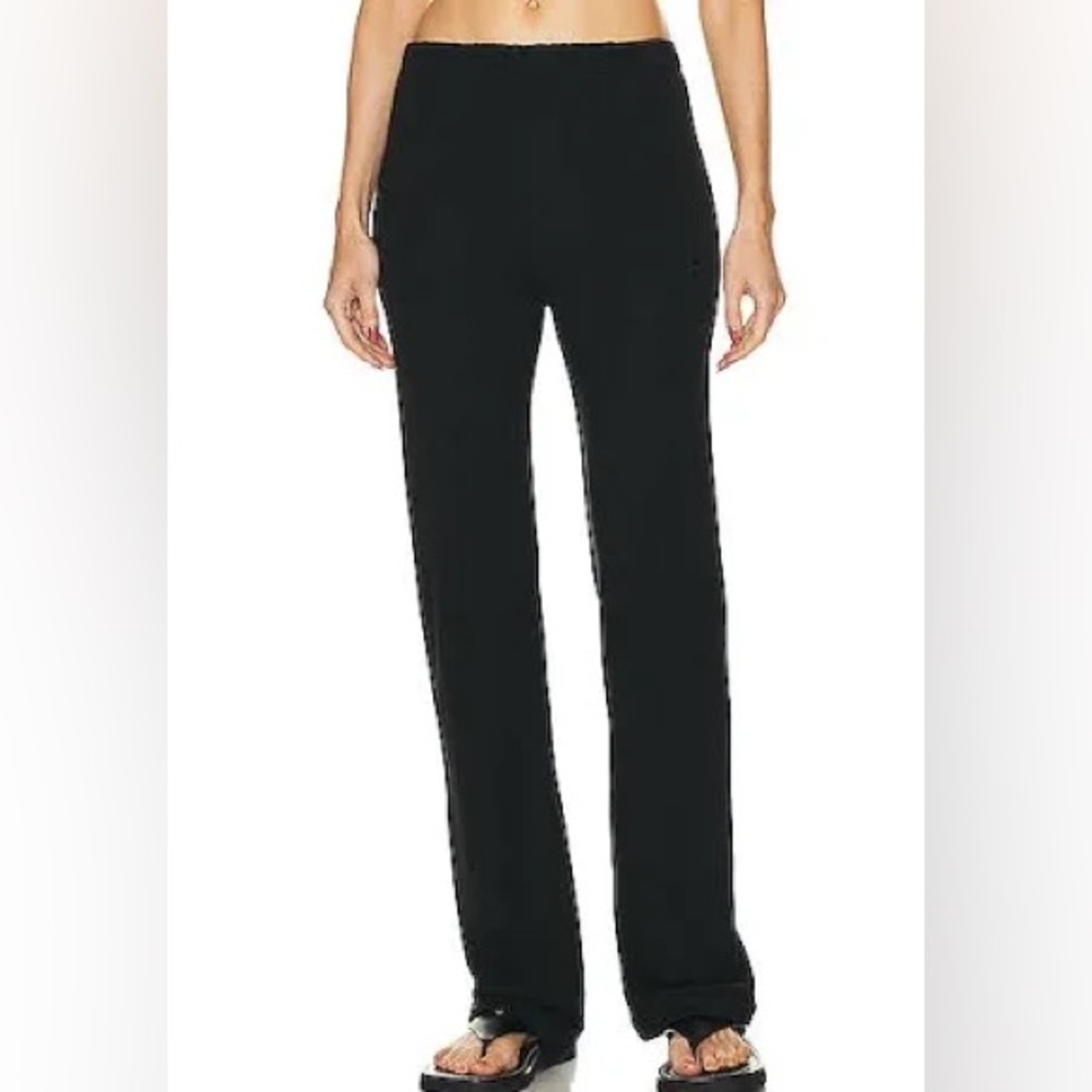 Eterne straight leg pant in black